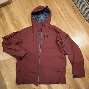 ski snow goretex jacket mens xl